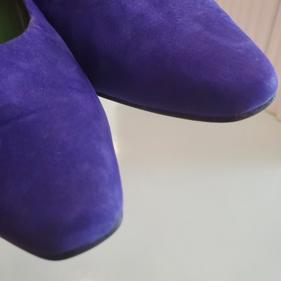 Vintage Charles David Suede Low Heels - Picture 8 of 11